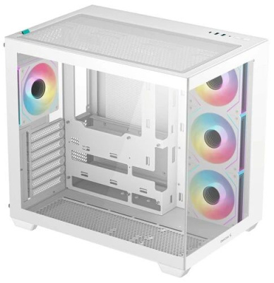 ������ Deepcool CG530 4F WH ��� ��, ������� ���� (��������), 3x120�� ARGB Reverce ����������� �� ������� ������, 1x120�� ARGB ���������� �����, �����, ATX