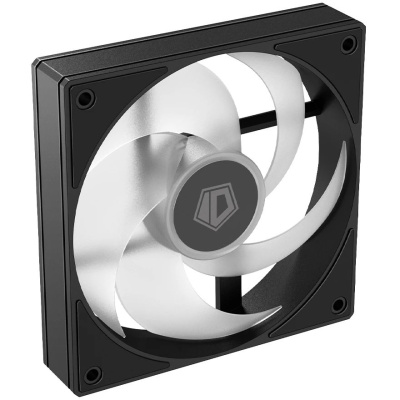 ���������� ��� ������� ID-COOLING AS-120-ARGB-K TRIO (3 pcs, 120mm, 2000rpm, 58.0 CFM, 27.2 ��, PWM 4-pin, ARGB, black) (AS-120-ARGB-K TRIO)