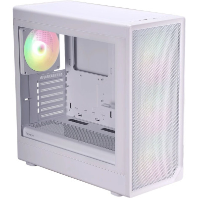 ������ 1STPLAYER AU8 ARGB White / E-ATX / 4x140mm ARGB fans / AU8-WH-4FE7-14-W