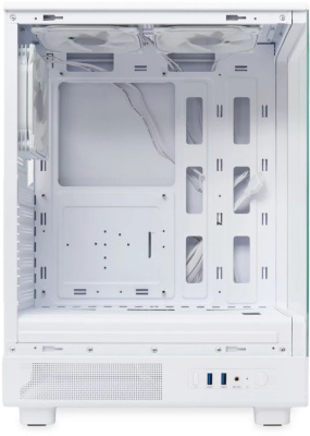 ������ �� ��� ����� ������� HSPD F510, Panoramic Mid Tower, White, F510-TGWH-ARGB