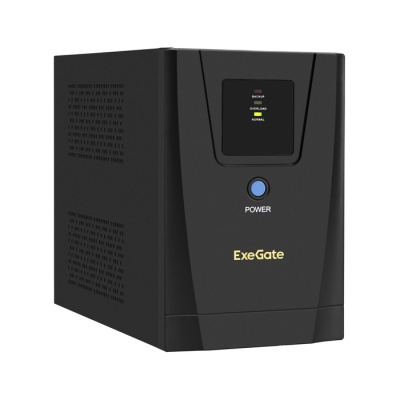 ��� ExeGate SpecialPro UNB-1500.LED.AVR.2SH.3C13 (1500VA/950W, LED, AVR, 2�Schuko+3�C13, �����.������, ������������� ������, Black) (EX292797RUS)