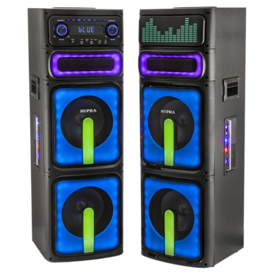 ����������� Supra SMB-2050 ������ 180�� FM USB BT SD (� ���������: ������.+������.�������)