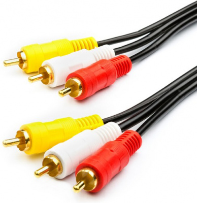  Atcom AT1002 Audio-Video 3RCA(m), 1.0 m