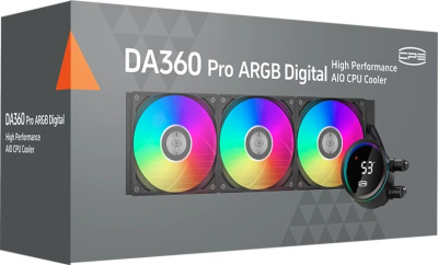 ������� �������� ���������� PcCooler DA360 Pro Digital BK ARGB, 4-pin, 300W, ������, Ret (DA360PRO-BKAWXL-GL)