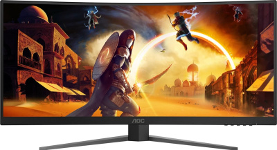 ������� AOC 34" Gaming CU34G4 34" 1500R, VA, UWQHD, 1ms, 180Hz, ������