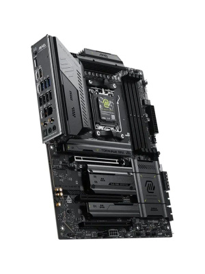 ����������� ����� MSI MAG X870E TOMAHAWK MAX WIFI X870E, AM5, 4*DDR5, 3*PCIEx16, 4*M.2, 2*TypeC, 2*USB3.2Gen2, 7*USB3.2Gen1, 8*USB2.0, 4*SATA3.0, 5G, 2*Type-C(DP), HDMI, ATX, RTL