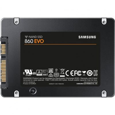 SSD ���� Samsung 860 EVO 2.5" 500 �� SATA III MLC MZ-76E500BW