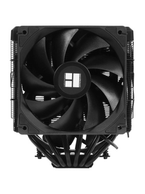 ����� ��� ���������� Thermalright Peerless Assassin 140 Digital Black (4-pin PWM, 165mm, Ni/Cu, 6x6mm, 1x120mm + 1x140mm, 82.CFM, 29.6dBA, 1850RPM, S: 1200, 1700, 1851, 115X, 2011, 2066, AM4, AM5, black)