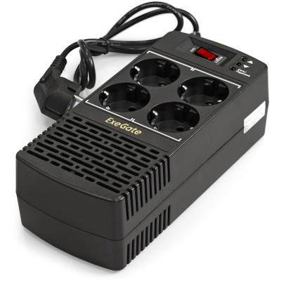 ������������ ExeGate Power AD5000-600 (600VA/300W, �������� 150...280�, 4 �����������)