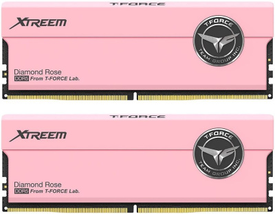 ������ ������ DDR5 TEAMGROUP T-Force Xtreem 32GB (2x16GB) 7600MHz CL36 (36-45-45-84) 1.40V / FFPD532G7600HC36FDC01 / Pink