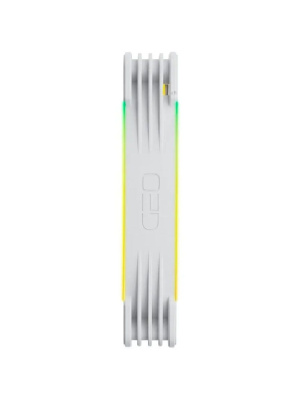�������� ������������ (3 ��.) Geometric Future Squama 2503RW-14 Reverse White / 140mm, PWM, 2100 RPM, 71.80 CFM, 34.0 dBA, 5V ARGB / 1F2503R314100