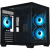 ������ XASTRA QW400M 3ARGB-C6-AC Black mATX/Aquarium/Screewless/3x120mm ARGB PWM FM fans/Argb+PWM HUB 6port/Type-C+USB3.0 (1 USB3.0 ������)/ QW400M-3FM12A-C6-AC