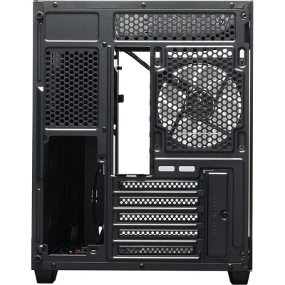 ������ XASTRA QW400M 3ARGB-C6-AC Black mATX/Aquarium/Screewless/3x120mm ARGB PWM FM fans/Argb+PWM HUB 6port/Type-C+USB3.0 (1 USB3.0 ������)/ QW400M-3FM12A-C6-AC