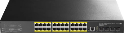 ���������� Cudy GS5024PS4 (L3) 24x1����/� 4SFP+ 24PoE+ 400W �����������