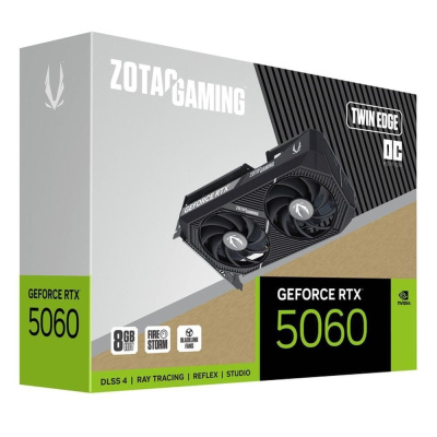 ���������� Zotac NVIDIA GeForce RTX 5060 Twin Edge OC 8GB, GDDR7, OC, Ret ZT-B50600H-10M