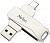 USB Flash ���������� 64Gb Netac U782C Silver