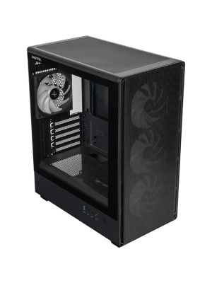 ������ XASTRA A315M 4ARGB Black mATX/Mesh/ Screwless TG/ 1x120mm+1x360 FA ARGB PWM fans/ A315M-1FA36A-1FA12A