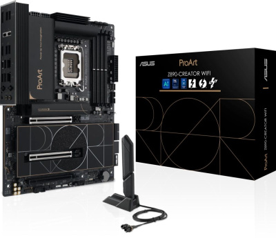 ����������� ����� ASUS PROART Z890-CREATOR WIFI, Socket-1851, Intel Z890, ATX, Ret 90MB1JD0-M0EAY0
