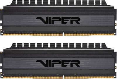 ����������� ������ 16Gb DDR4 3000MHz Patriot Viper 4 Blackout (PVB416G300C6K) (2x8Gb KIT)