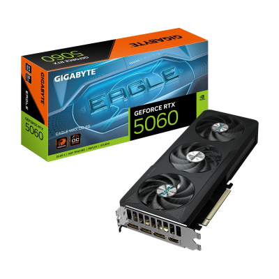 ���������� Gigabyte NVIDIA GeForce RTX 5060 EAGLE MAX OC 8GB GDDR7, Ret GV-N5060EAGLEMAX OC-8GD