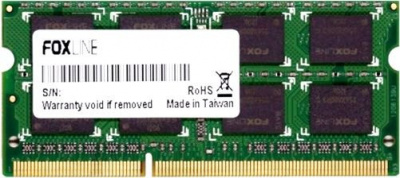   4Gb DDR-III 1600MHz Foxline SO-DIMM (FL1600D3S11S1-4G)