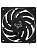 ����� ��� ������� Scythe Wonder Tornado 120 (120x120x26mm, 4-pin PWM, 75.17CFM, 35.57dBA, 2500RPM, Black)