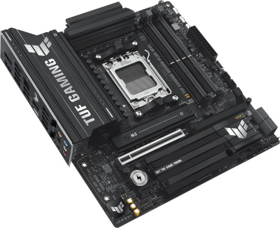 ����������� ����� ASUS TUF GAMING B850M-PLUS WIFI, SocketAM5, AMD B850, mATX, Ret 90MB1IY0-M0EAY0