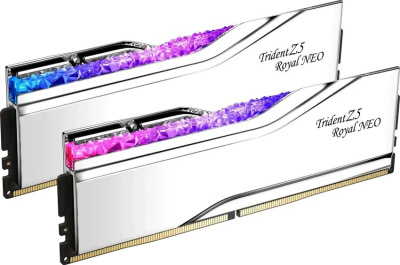 ������ ������ DDR5 G.SKILL TRIDENT Z5 ROYAL RGB 64GB (2x32GB) 6000MHz CL26 (26-36-36-96) 1.45V / F5-6000J2636H32GX2-TR5NS