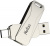 USB Flash  128Gb Netac U782C Silver