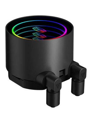 ������� ���������� PCCooler DA360 V2 ARGB BK (300W, 360mm, Black, ARGB/ Fans: 3x120mm, 80.74FM, 36.5dBA, 2000RPM/ Pump height 54.3mm, 15dBA, 2600RPM, Rad thickness 27mm/ S: 1851, 1700, 1200, 115X, AM5, AM4)