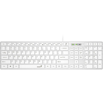���������� ��������� Genius SlimStar 126 white USB (31310017410)