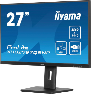 ������� Iiyama 27" ProLite XUB2797QSNP-B1 ������ IPS LED 16:9