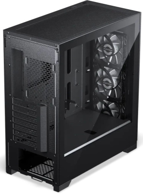 ������ PHANTEKS Eclipse G370A, Black, 4x120mm ARGB Fan, Nylon front filter, TG, Mid-Tower / PH-EC370A_DBK01R