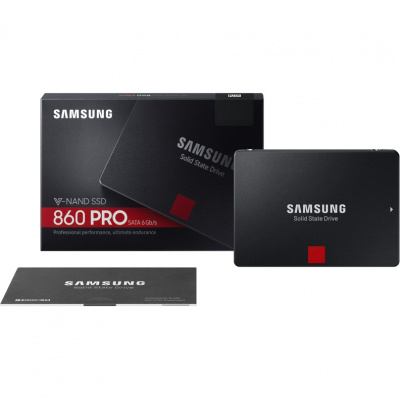 SSD  Samsung 860 PRO 2.5" 860 PRO 512  SATA III MLC (MZ-76P512BW)