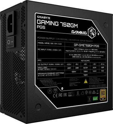 ���� ������� �� Gigabyte GME750GM PG5 750W, 80+ Platinum, ������