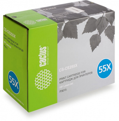 �����-�������� Cactus CS-CE255X ������ ��� HP LaserJet P3015 (12500���.)