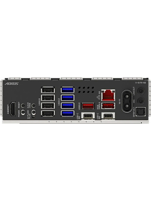 ����������� ����� AORUS B850 AORUS ELITE X3D B850, AM5, 4*DDR5, 2*PCIEx16, 4*M.2, 3*Type-C, 2*USB3.2Gen2, 6*USB3.2Gen1, 8*USB2.0, 2*SATA3.0, 5G, HDMI, ATX, RTL