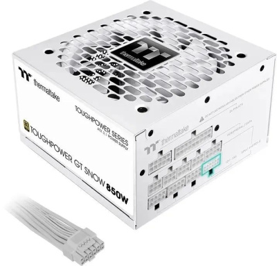 ���� ������� 850W Thermaltake Toughpower GT Snow, 80 PLUS GOLD, 120�� (PS-TPT-0850FNFAGE-W)