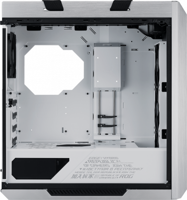 ������ ASUS ROG Strix Helios GX601 White E-ATX, ATX, mATX, Mini-ITX, Midi-Tower, ��� ��, � �����, ���������, 4xUSB 3.1, USB Type-C, Audio