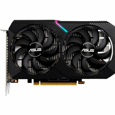  Asus PCI-E DUAL-GTX1650-O4GD6-MINI NVIDIA GeForce GTX 1650 4096Mb 128 GDDR6 1620/12000  DVIx1/HDMIx1/DPx1/HDCP Ret