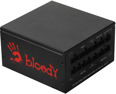 ���� ������� Bloody ATX 1000W BD-PS1000G 80+ gold (20+4pin) APFC 140mm fan 12xSATA Cab Manag RTL