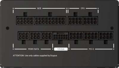 ���� ������� 850W Ocypus Iota P850, Model P850-GF, 80+ Gold, black (Iota-P850-G1FFBK024X-EU)