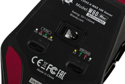 ���� A4Tech Bloody W60 Max ������ ���������� (10000dpi) USB (10but)
