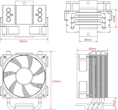 ����� ��� ���������� ID-Cooling SE-903-XT BASIC