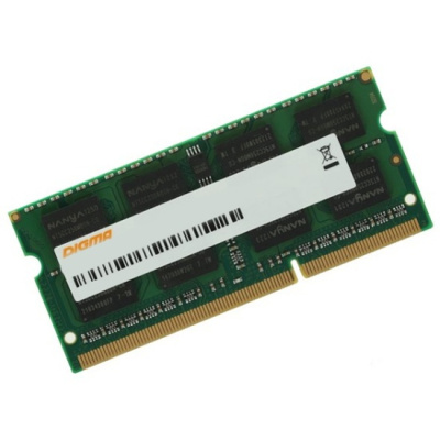������ 8Gb Digma DGMAS42666008D, DDR4 2666MHz PC4-21300 CL19 SO-DIMM 260-pin 1.2� dual rank Ret 