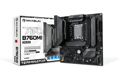 ����������� ����� Maxsun Terminator B760M GKD5 DARK Socket 1700, B760, mATX, Ret