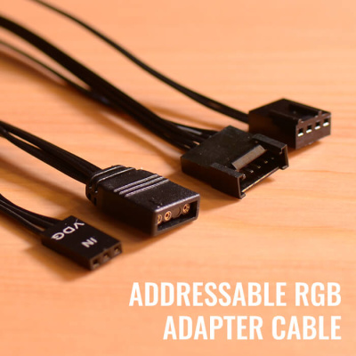 ����� ��� ������� AeroCool Edge 14, ARGB, 4pin PWM, ������ (4718009158108)