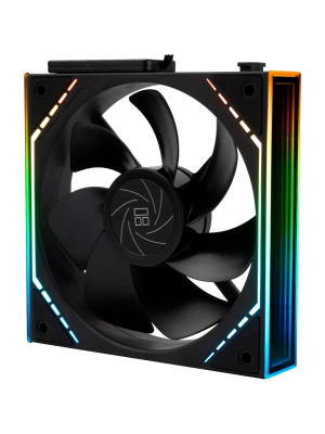 ����� ��� ������� Thermalright TL-M12QR Reverse (124x120x25mm, 4-pin PWM, ARGB, 47.6CFM, 23.2dBA, 1500RPM, Black)