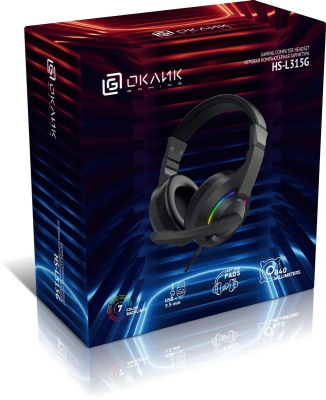 ��������� ������� Oklick HS-L315G ������ 1.8� ��������� USB �������� (2007552)