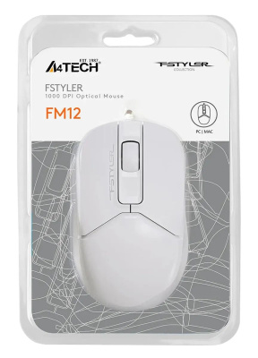 ���� A4Tech Fstyler FM12S ����� ���������� (1200dpi) silent USB (3but)